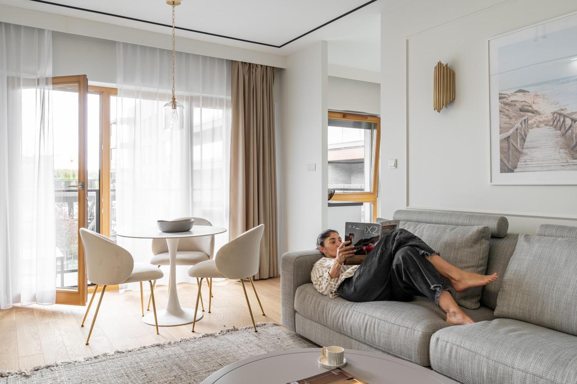 Riverside Nadmotlawie - Sauna, Gym & Kids Play By Lion Apartments 格但斯克 外观 照片