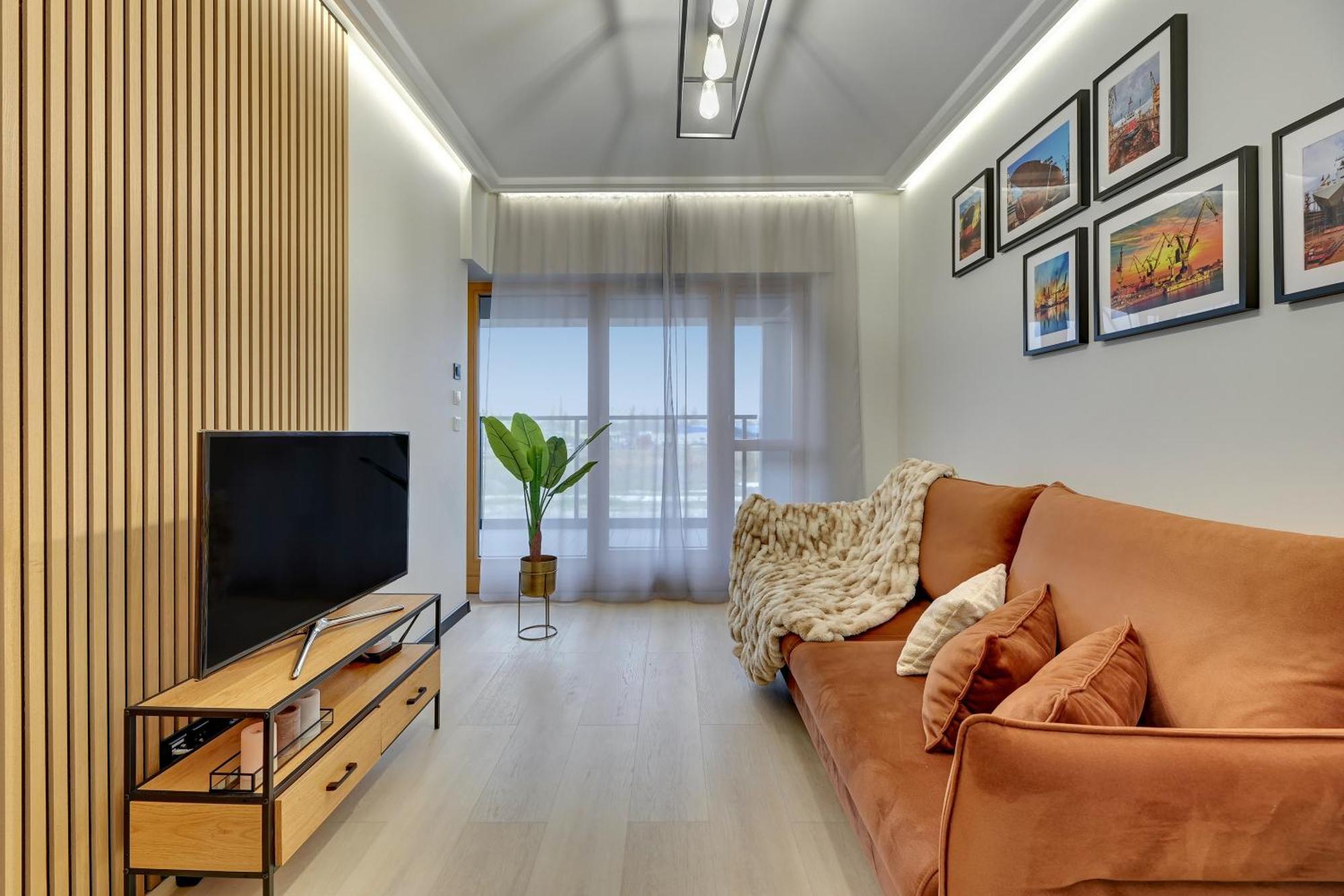 Riverside Nadmotlawie - Sauna, Gym & Kids Play By Lion Apartments 格但斯克 外观 照片