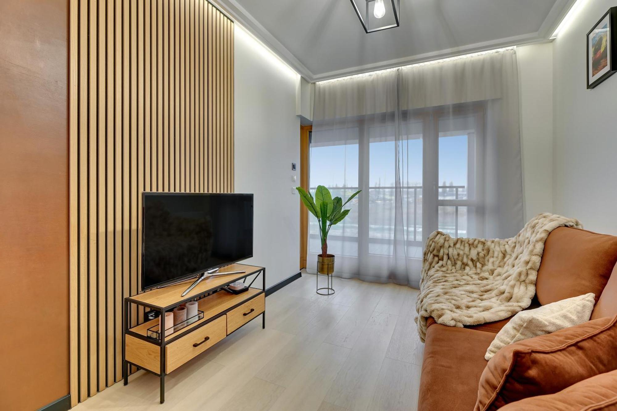 Riverside Nadmotlawie - Sauna, Gym & Kids Play By Lion Apartments 格但斯克 外观 照片