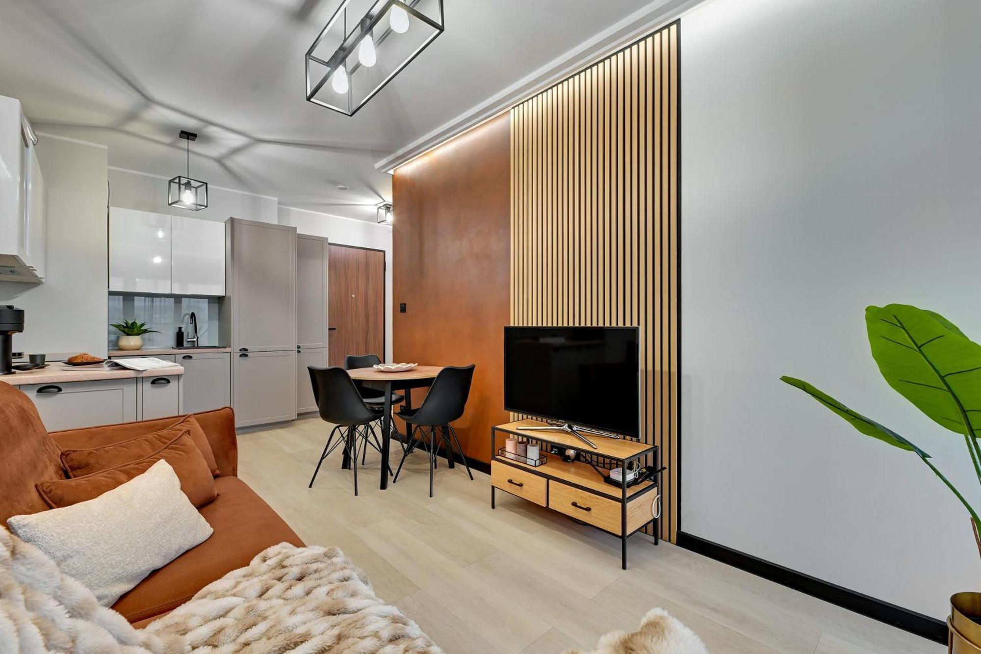 Riverside Nadmotlawie - Sauna, Gym & Kids Play By Lion Apartments 格但斯克 外观 照片